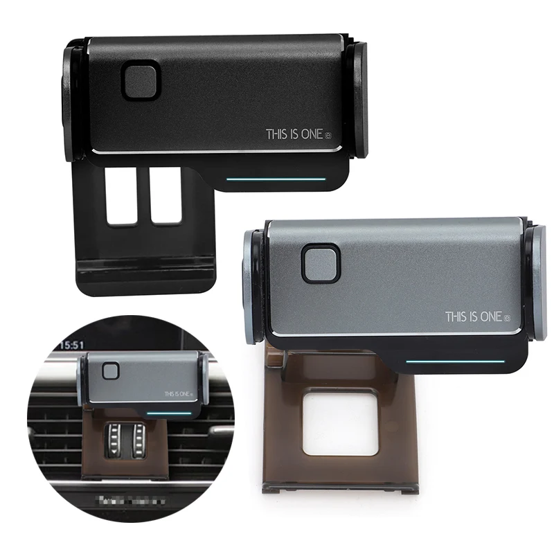 For Audi Q5 A4l A5 Mobile Car Phone Holder Upgraded Aluminum Alloy Cell