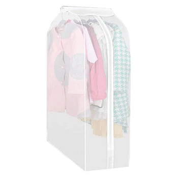 

Hanging Storage Bag: Dustproof Suit Jacket In Wardrobe Dust Cover for Large Clothes