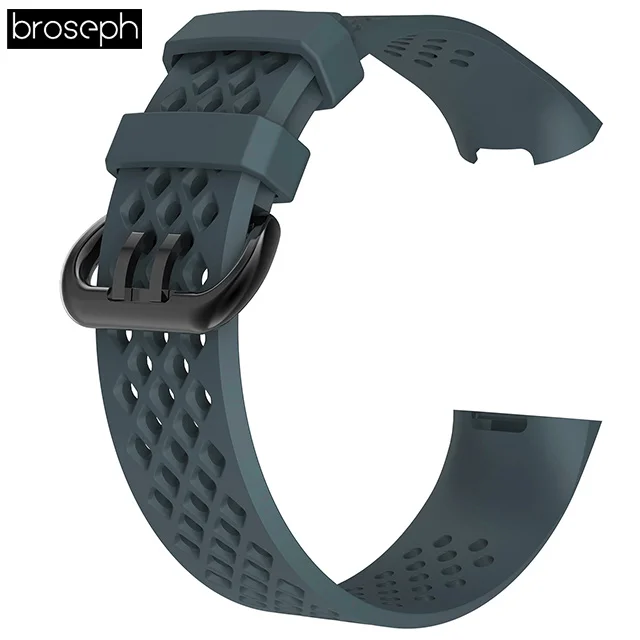 Stone Силиконовый ремешок для Fitbit Charge 3 band ремешок для часов браслет для Fitbit Charge 3 сменный Браслет умные часы аксессуары - Цвет ремешка: Stone