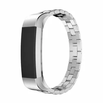 

Stainless Steel Adjustable Strap For Fitbit Alta Charger 2 Small Three-Bead Steel Strap Easy To Install