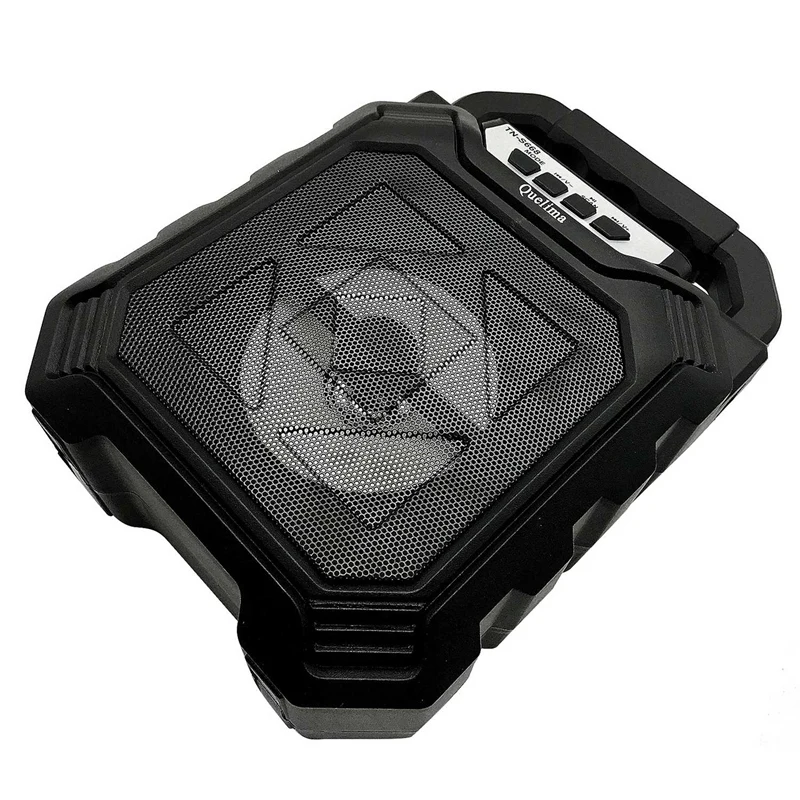 AABB-Quelima S688 Bluetooth динамик Портативный Красочный светодиодный беспроводной динамик стерео музыка объемный fm-радио открытый динамик- Cool