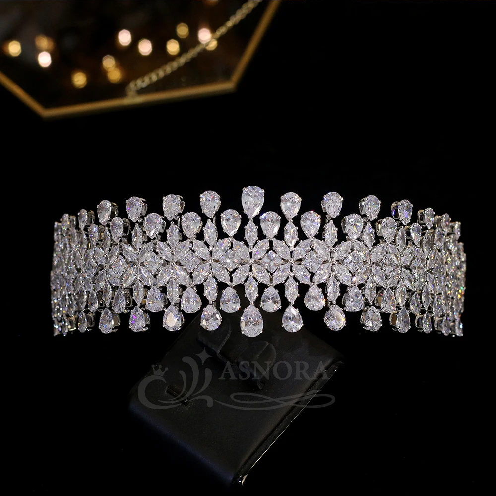 Wedding headdress headdress bridal hair accessories crystal crown birthday party graduation ceremony accessories