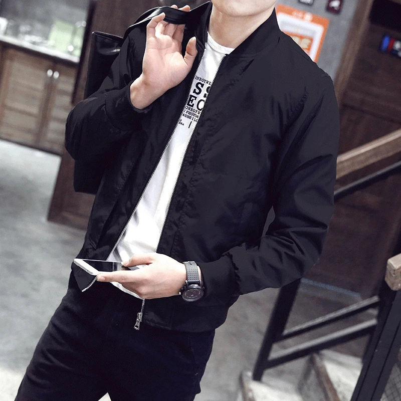 

Spring And Autumn Hot Selling Men Flight Japanese-style Jacket Men's Korean-style Casual Thin Youth Coat