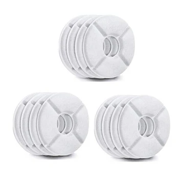 

12Pcs Replacement Activated Carbon Filters for Pet Water Fountain Water Dispenser Filters Automatic Cat Water Fountain