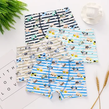 

5pcs/lot boys Girl boxer kids underwear Toddler Cotton Cartoon Underpants Panties Soft Children Kawaii Briefs Underwear 1-6years