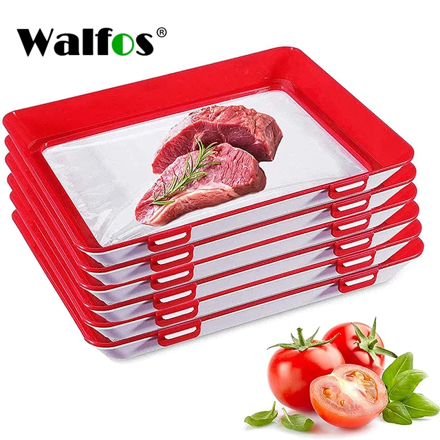 WALFOS Creative Food Preservation Tray: Keeping Your Food Fresh and the Earth Happy