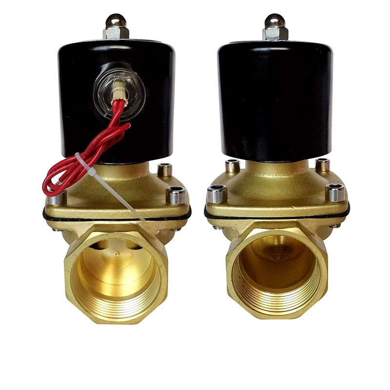 

1inch 1-1/4inch NPT BSP Brass N/C 12v Solenoid Valve DN25 DN32 EPDM Seal High Temperature
