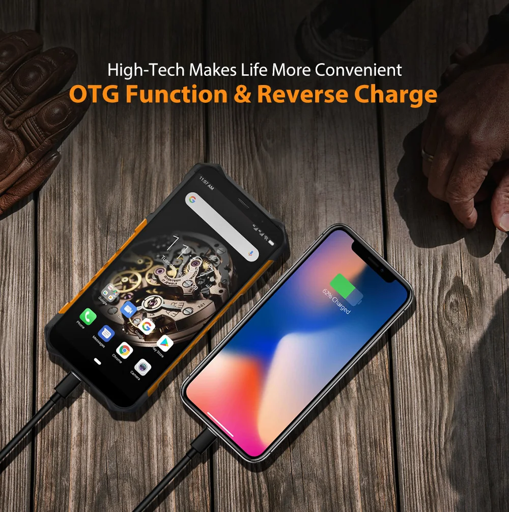 Ulefone Armor X5 ip68 прочный смартфон Android 9,0 ударопрочный телефон Superbattery сотовый телефон 3+ 32G разблокированный мобильный телефон