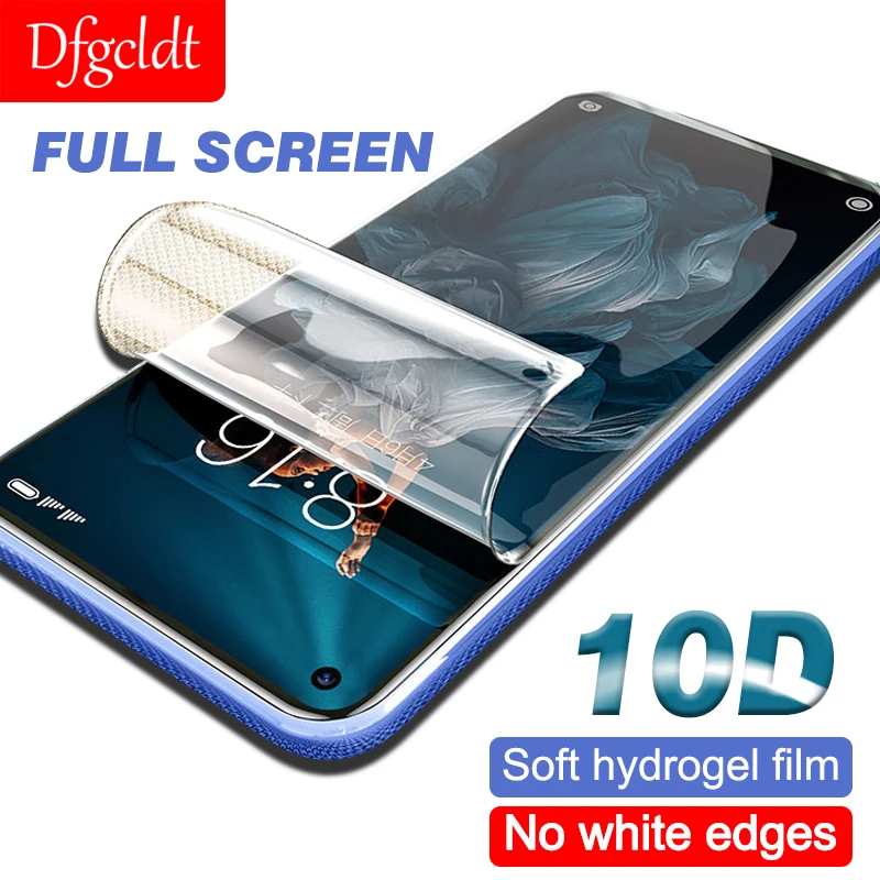 Гидрогелевая пленка 10D с полным покрытием для Honor 20 Pro 20i 10 Lite View Magic 2 Защита экрана