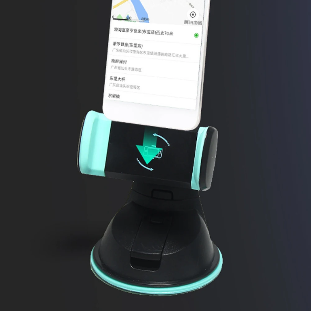 2 In 1 Multifunctional Mount Stand 360 Degree Rotation Silicone Suction Protection Car Air Vent Display Phone Holder Dashboard