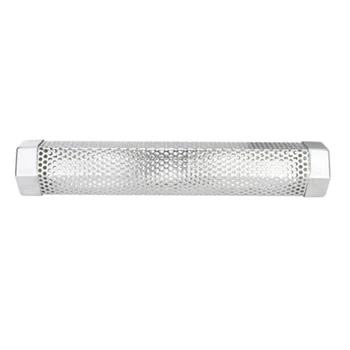 

BBQ Pellet Smoker Tube 12in Hexagon Hot Cold Smoking Generator Stainless Steel Smoker Tube Accessories