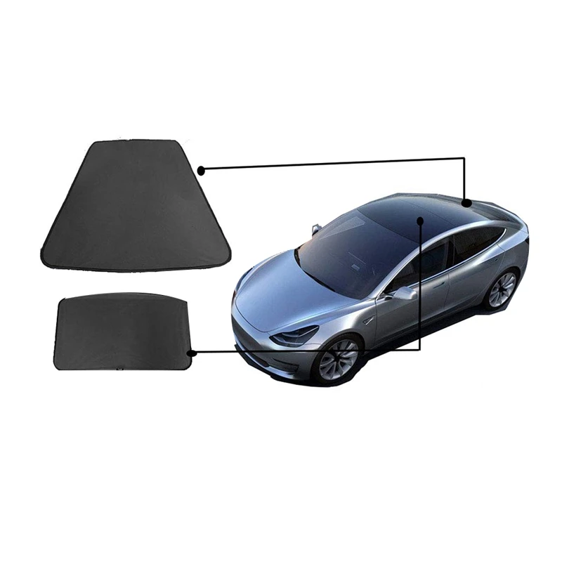 

Mesh Car Window Sun Shades,Car Sunroof Uv Rays Protection Window Shade For Tesla Model 3