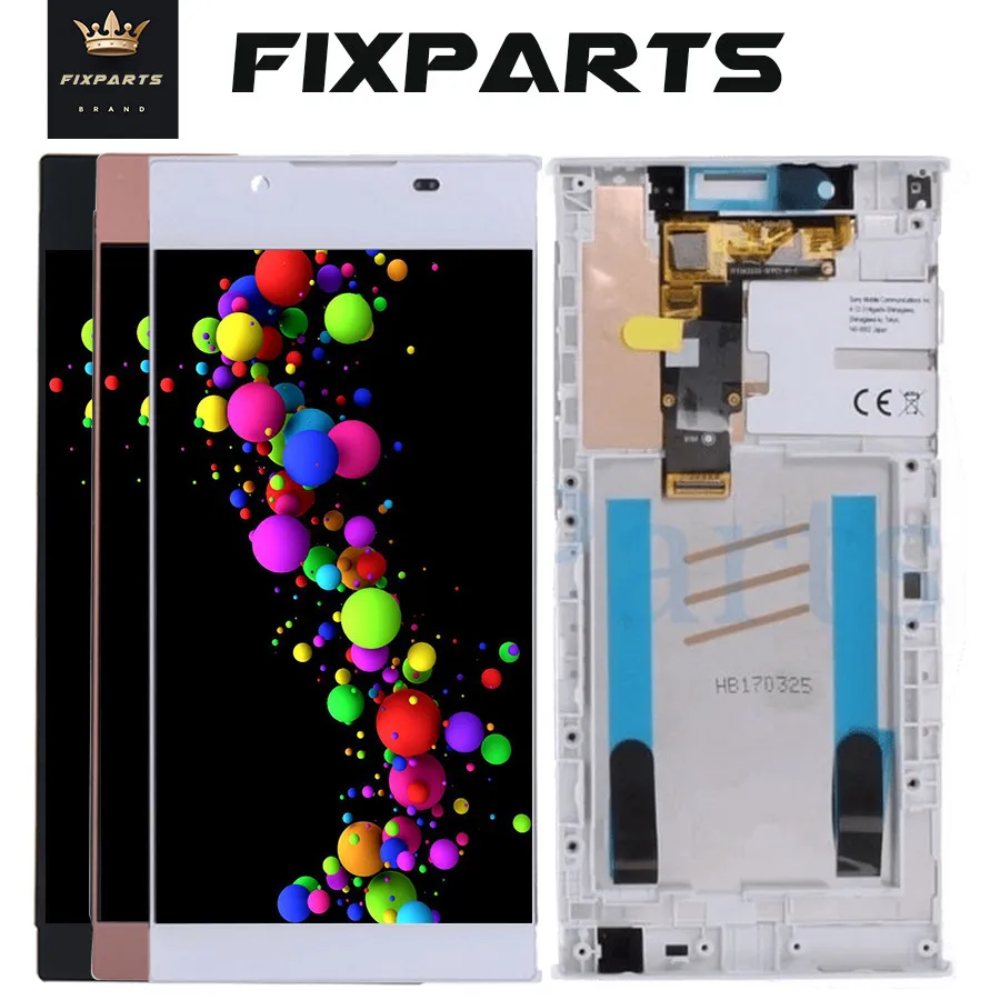 Оригинальный ЖК-дисплей 5 дюйма 1280x720 для SONY Xperia L1 G3312 сенсорный экран дигитайзер