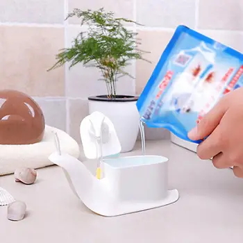 

Cartoon Snail Push-type Pressed Lotion Bottles Travel Hand Sanitizer Cosmetics Pack Pot Lotion Bottle Wash Lotion Travel Bottle