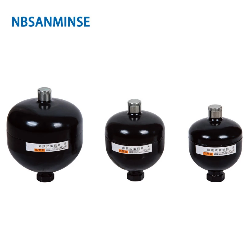 

NBSANMINSE Diaphragm Accumulator GXQ 0.16~0.25L 36Mpa High Pressure Vessel Agriculture Machine Milling Accumulator