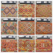 kilim carpet wool Wool Woven Big For Living Room Geometric Bohemian Wool Knitting