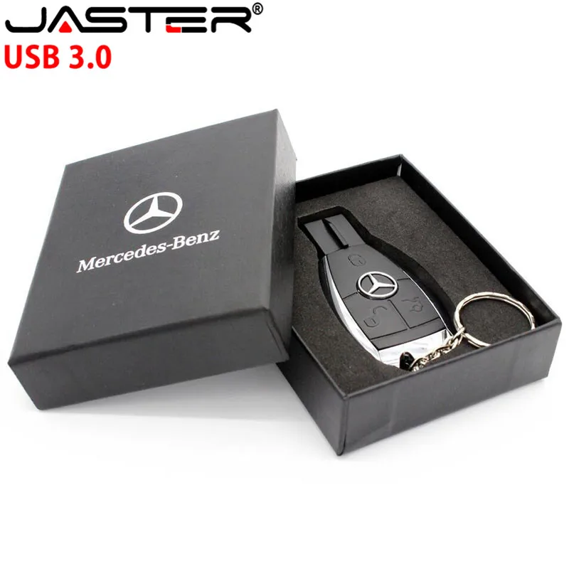 

JASTER USB 3.0 Car Logo Pen Drive USB Flash drive 64GB Mercedes Benz Car Key USB Stick 32GB 16GB 4GB Pendrive Memory Stick