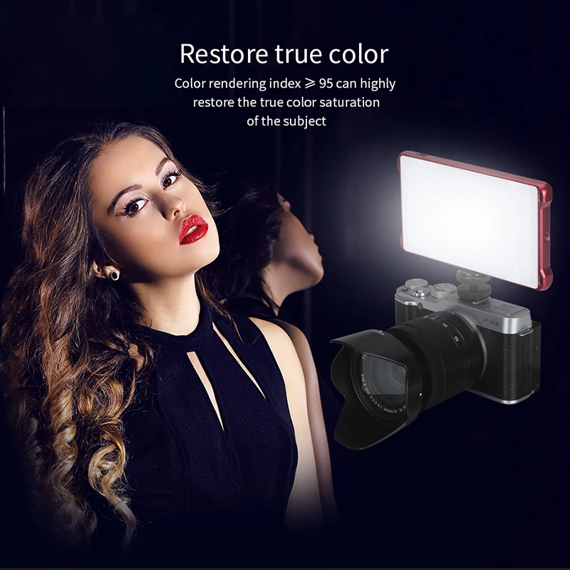  Yongnuo YN125 Dimmable LED Video Light QC3.0 Quick Charging Photography Lighting DSLR On Camera Lig