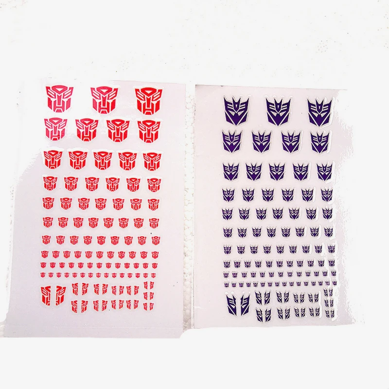Transformers G1 Decepticons+Autobots Symbol Sticker Decal for Custom COOL