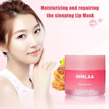

Lip Sleeping Mask Night Sleep Moistened Lip Balm Cream Nourish Protect Lips Care Mask Cream 20g ZGOOD
