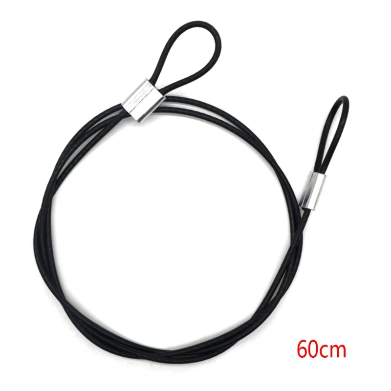 

1pcs 60cm Stainless Steel Safety Strap Tether Lanyard Wrist Hand For GoPro Camera New