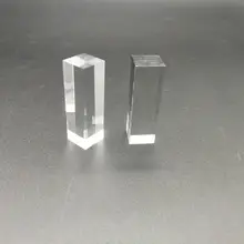 12,1x12,1x40 мм K9 оптическая кубическая Призма квадратный светильник направляющий стержень, используется с физическим экспериментом обучения