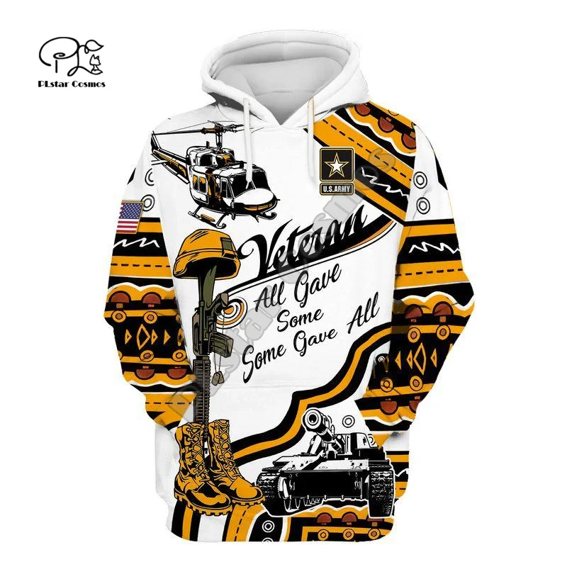 

PLstar Cosmos NewFashion Army Military Camo Veteran Suits Marine Retro Tracksuit 3DPrint Men/Women Harajuku Funny Zip Hoodies 19