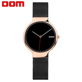 

Women Watches DOM Brand Luxury Fashion Quartz Ladies Watch Clock Rose Gold Dress Casual girl relogio feminino Watches women G-32