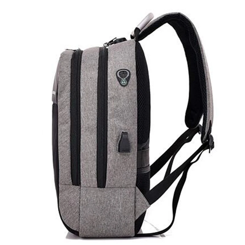 UOSC Men Multifunction Anti Theft Backpack New USB Charging Backpacks Waterproof Schoolbag Business Travel Bags