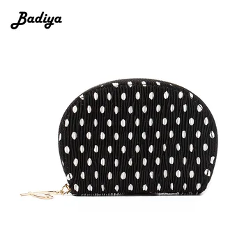

Cute Women Wallet Personlity Dot Solid Color Clutch Bag Multi-card Slot Business Card Holder Brief Fashion Ladies Coin Pocket