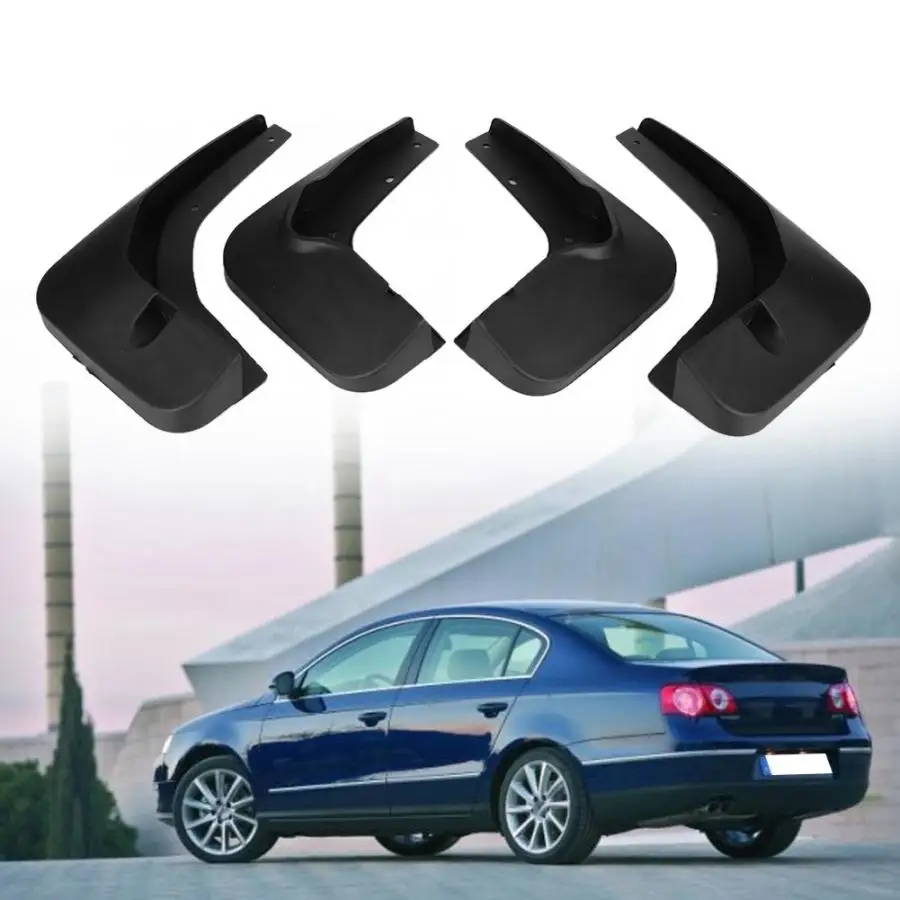 4 шт. ABS передняя тыльная грязь лоскут автомобиль модифицированный брызговик Аксессуар подходит для B6 05-11