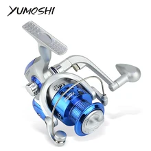 SA спиннинговая катушка, колеса для ловли карпа, серия 1000-7000, углеродное волокно, тянущаяся пластиковая катушка с металлическим коромыслом, рыболовная катушка
