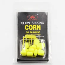 12Pcs/Set Boilies Carp Pop-Up Corn Bait For Carp Fishing Slow Sinking Fake Lures With Hair Rig Stops Iscas Pesca Fish Tackle