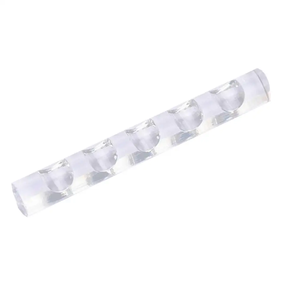 

Acrylic Display Rack for Brush Transparent Paint Pen Storage Stand Makeup Pencil Holder Racks of 5 Nail Brushes 225