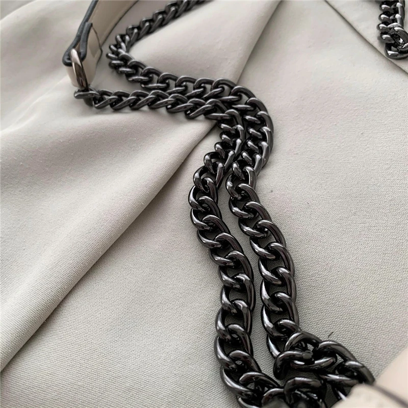 Shoulder Bag Small Crossbody Bags for Women 2020 Luxury Fashion Alligator High Quality PU Leather Chain Bag Designer New Black