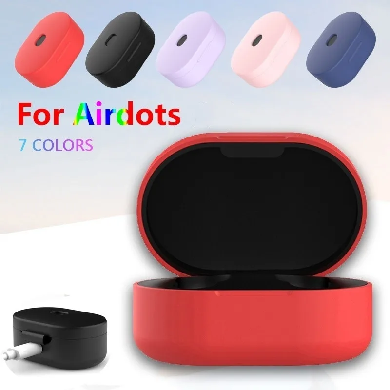 Для Xiao mi Red mi Airdots Tws Air Dots наушники Eirdots чехол защитный чехол мягкий чехол Etui для mi airdots вкладыши чехлы