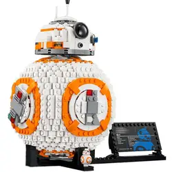 1106 шт. космические Звездные войны герой дроид BB-8 роботы фигурка модель строительные блоки сборные игрушки Кирпичи джедай набор 75187 подарок