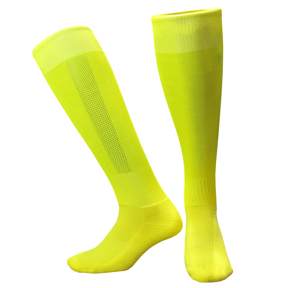 CTM005黄色毛巾底足球袜 副本