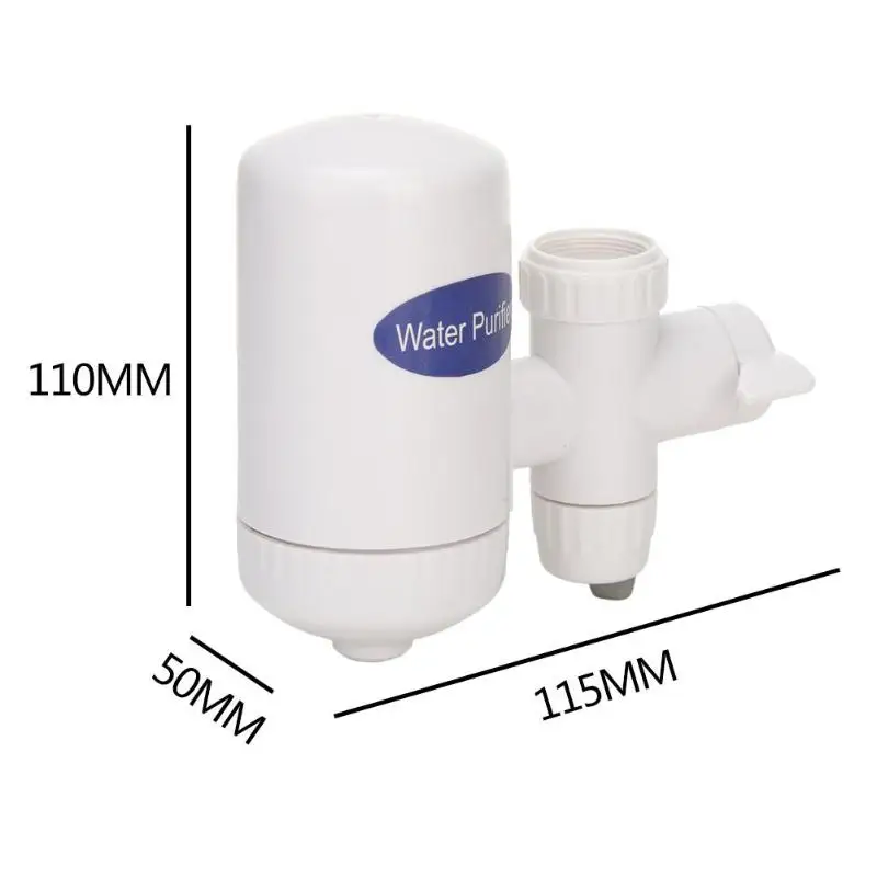 Household Faucet Filter Rust Bacteria Remover Kitchen Mini Tap Water Clean Purifier Ceramic Filtration Replacement Accessories