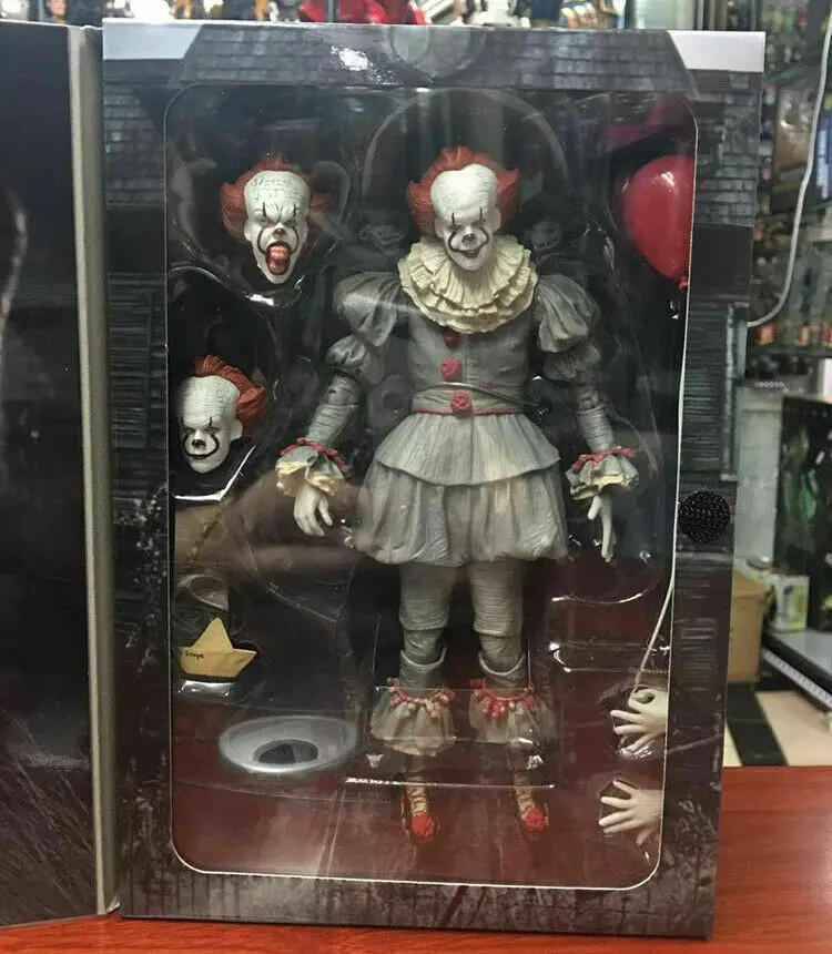 Фигурка клоуна NECA IT Ultimate Pennywise 7 дюймов кукла из фильма новинка 2017 года