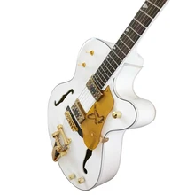 

This is a famous jazz guitar, which is made of selected high-quality wood. The unique timbre makes people intoxicated.
