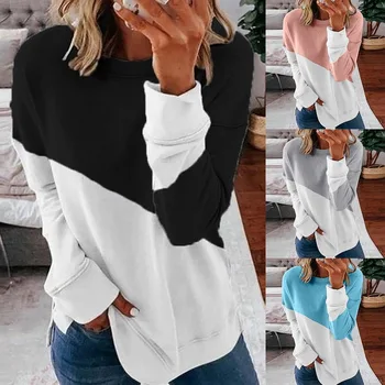 

Women Long-sleeved Round Neck Loose-fitting Sweater