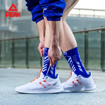 

PEAK P-MOTIVE Men's Running Shoes Lightweight Cushion Sneakers Breathable Comfortable Outdoor Exercise Jogging Sports Shoes