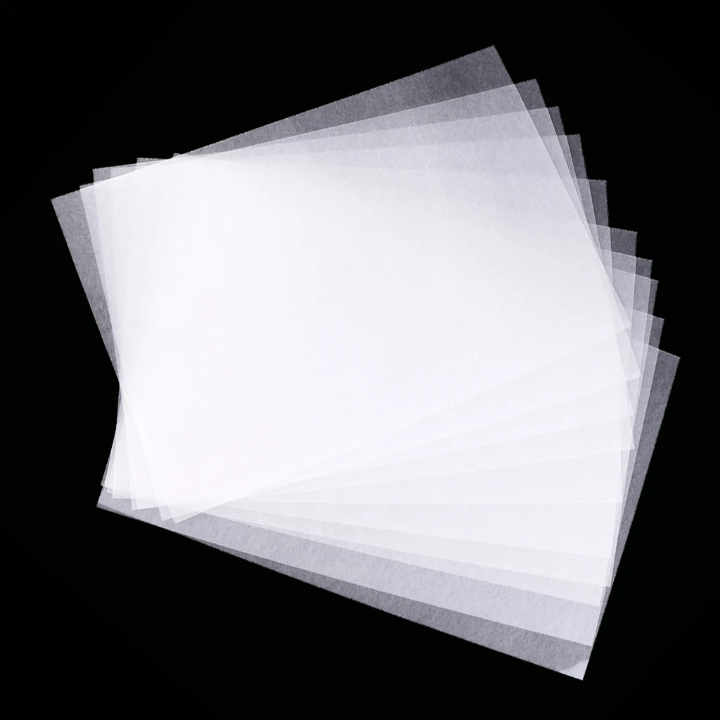 20pcs Clear Shrink Film Sheets  Shrinkable Paper For DIY Crafts Supplies