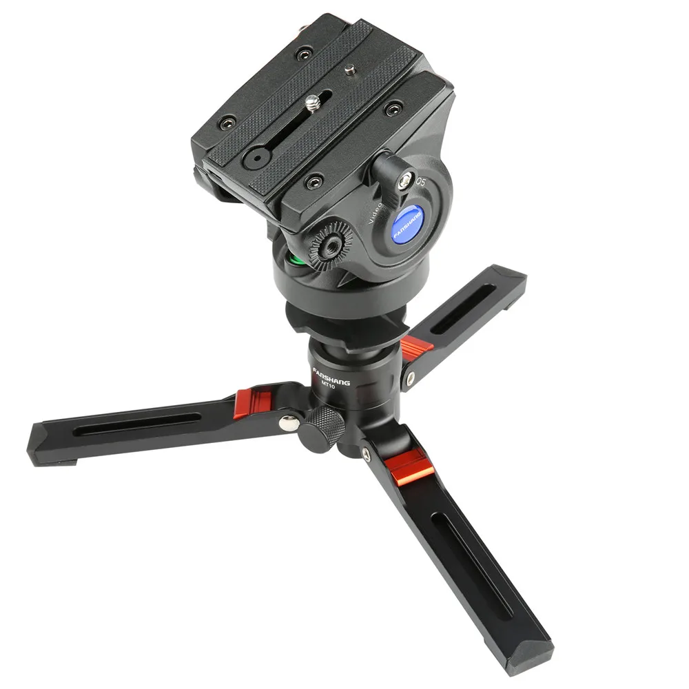 FANSHANG FA-18 73" Hydraulic head Tripods Flip lock Video Monopod Aluminum Professional Tripod Stand for camera Camcorder DSLR