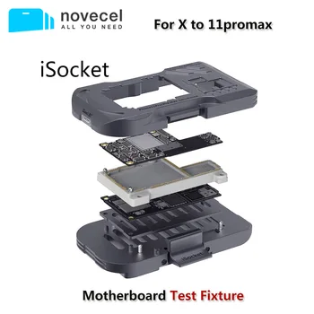 

Qianli iSocket Motherboard Test Fixture for iPhone X XS 11 11Pro Max Logic Board Function Diagnostic Quick Tester Repair Tools