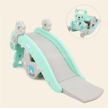 

2 In 1 Children Baby Rocking Horse Climbing Slide Toy Multi-function Dual-use Rocking Chair Swing Chair Toy for Kids DQ-T629