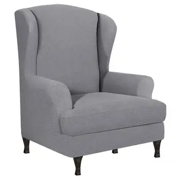 

Recliner Chair Cover Chic Household Chair Seat Slipcover Practical Chair Protector Home Ornament for Inside Indoor (Light Grey)