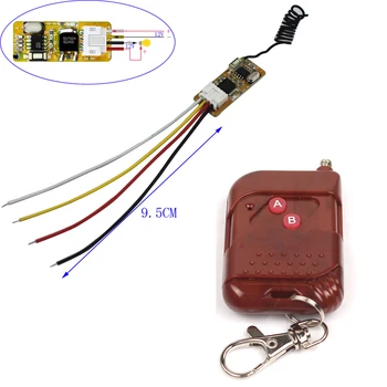 

12V Relay mini Wireless Control Switch for Micro Door Access Control System 12V Universal Receiver and Transmitter Learn code