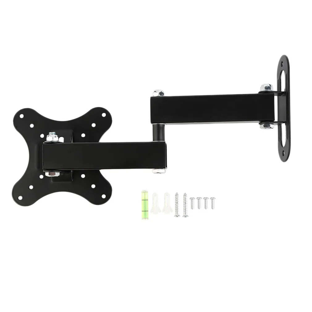 

14-27 Plasma Tilt Swivel TV Wall Mount Bracket Black 15 17 18 19 20 21 Inch Exquisitely Designed Durable